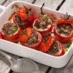 Tomates farcies aux herbes