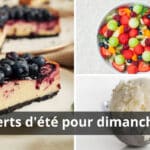 3 desserts d'été