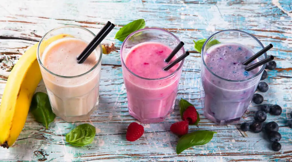 3 smoothies