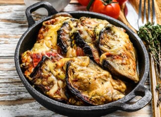 Gratin d'Aubergine au Parmesan