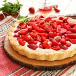 Tarte aux Fraises et Yaourt