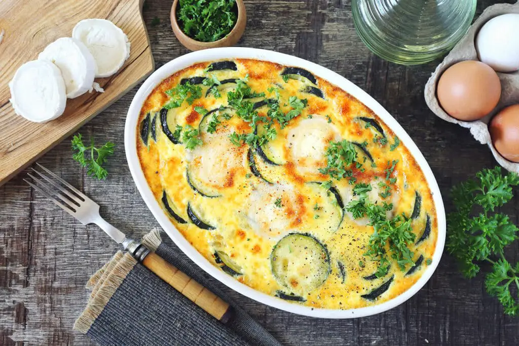 Gratin de Courgette et Feta