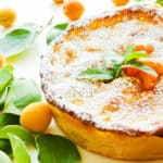 tarte à l'abricot et au fromage