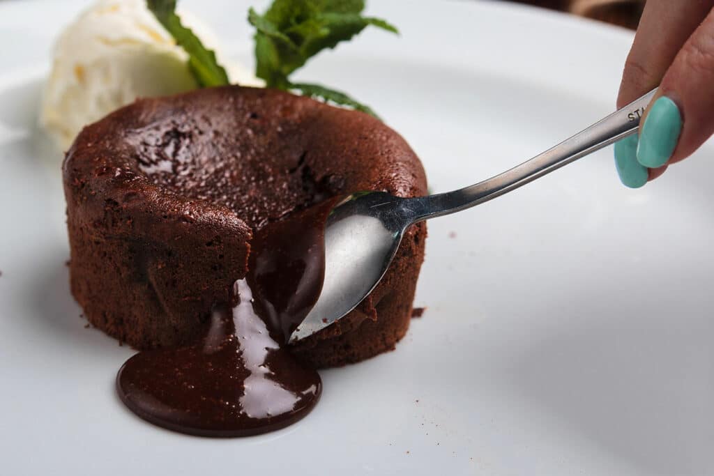 Fondant au Chocolat fait Sans Beurre