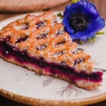 Tarte Amandine au Cassis