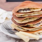 Pancakes Fourrés au Chocolat