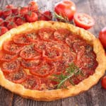 Tarte au Thon Tomate à la Sauce Moutarde