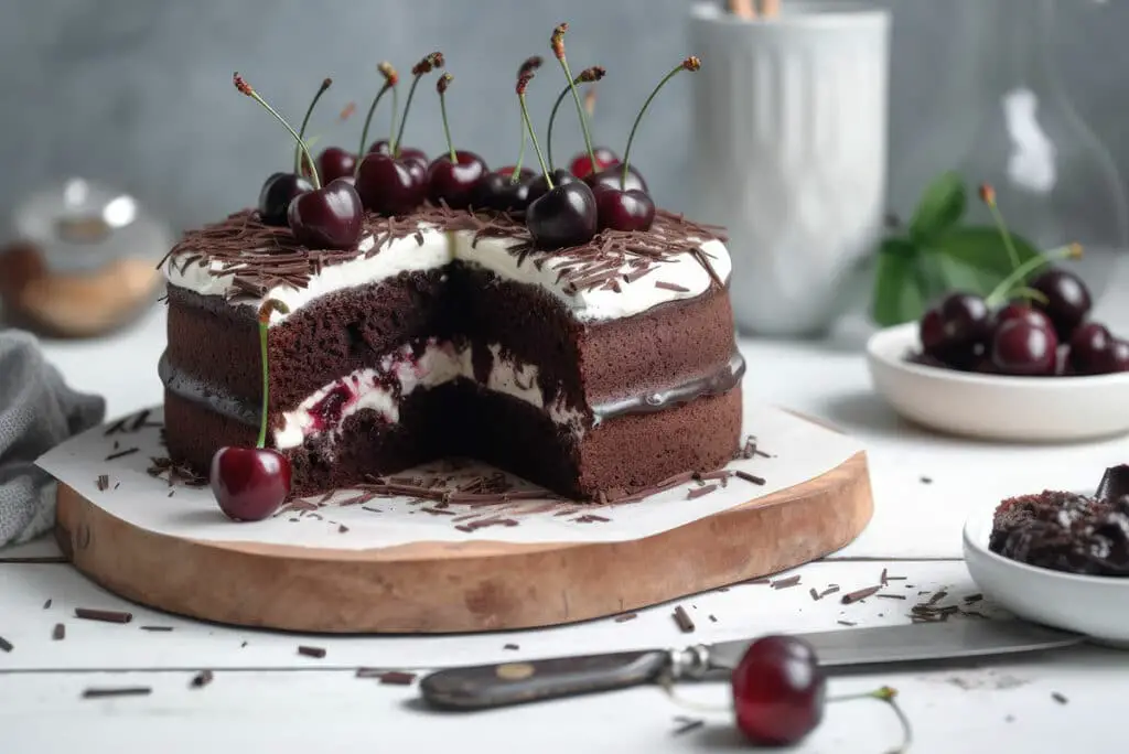 gâteau de la forêt noire au Thermomix