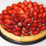 Tarte Fraises Crème Chocolat