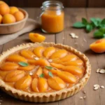 tarte aux abricots saine