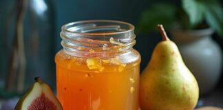 Confiture de Poires et Figues Maison