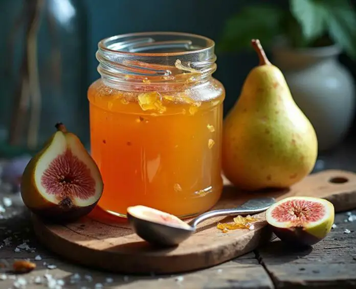 Confiture de Poires et Figues Maison