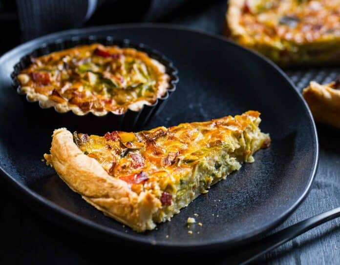 Quiche aux Poireaux