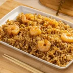 Riz au curry et crevettes