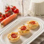 Petits Flans de Ricotta aux Tomates et Carottes