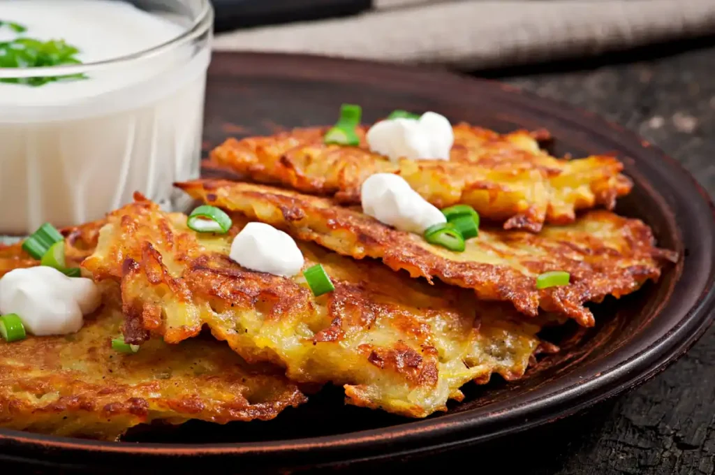 Galettes de patates douces