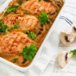 Poitrine de Poulet Farcie aux Champignons