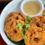 donuts de poulet aux légumes de saison